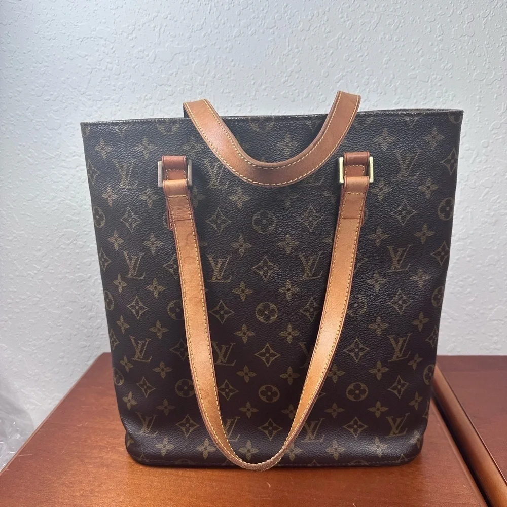 Auth Louis Vuitton Monogram Vavin GM Tote Bag